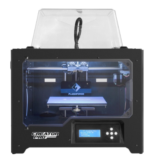 FlashForge 3D Printer Creator Pro, Metal Frame Structure, Acrylic Covers