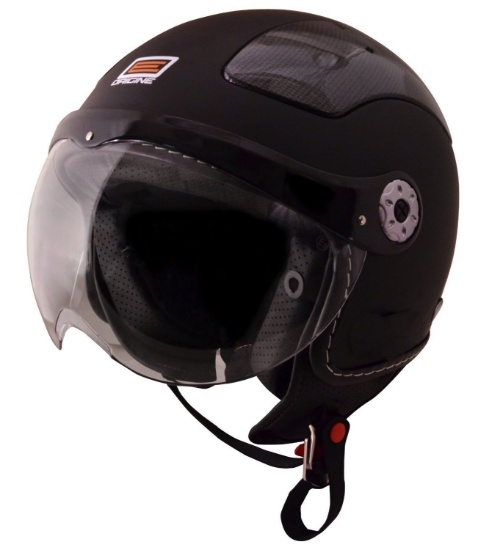 Origine O528 Pilota 3/4 Helmet (Flat Black, X-Large)
