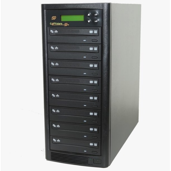 Copystars 1TB Hard Drive to 8 Target USB ISO Asus Duplicator Copier disc Tower