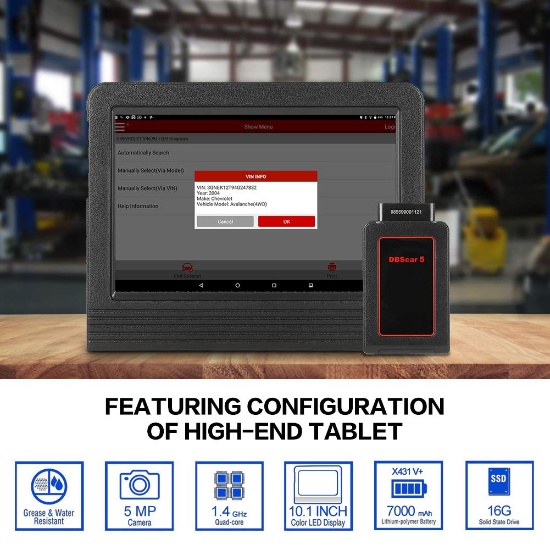 LAUNCH X431 V+ Diagnostic Scan Tool (Upgraded Version of X431V) for Bi-Directional Control