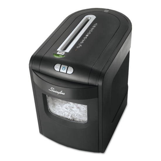 Swingline 10 Sheets Capacity Cross-Cut Jam Free Shredder EX10-06,  Black