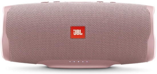 JBL - Charge 4 Portable Bluetooth Speaker - Dusty Pink