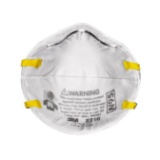 3M Personal Protective Equipment Particulate Respirator 8210, N95, 20/Pack