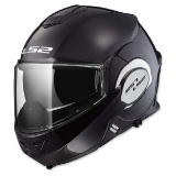 LS2 Helmets Modular Valiant Helmet (Gloss Black - X-Large)