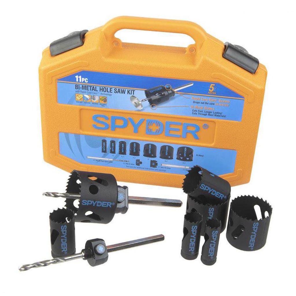 Spyder 11-piece Set Bi-metal Arbored 