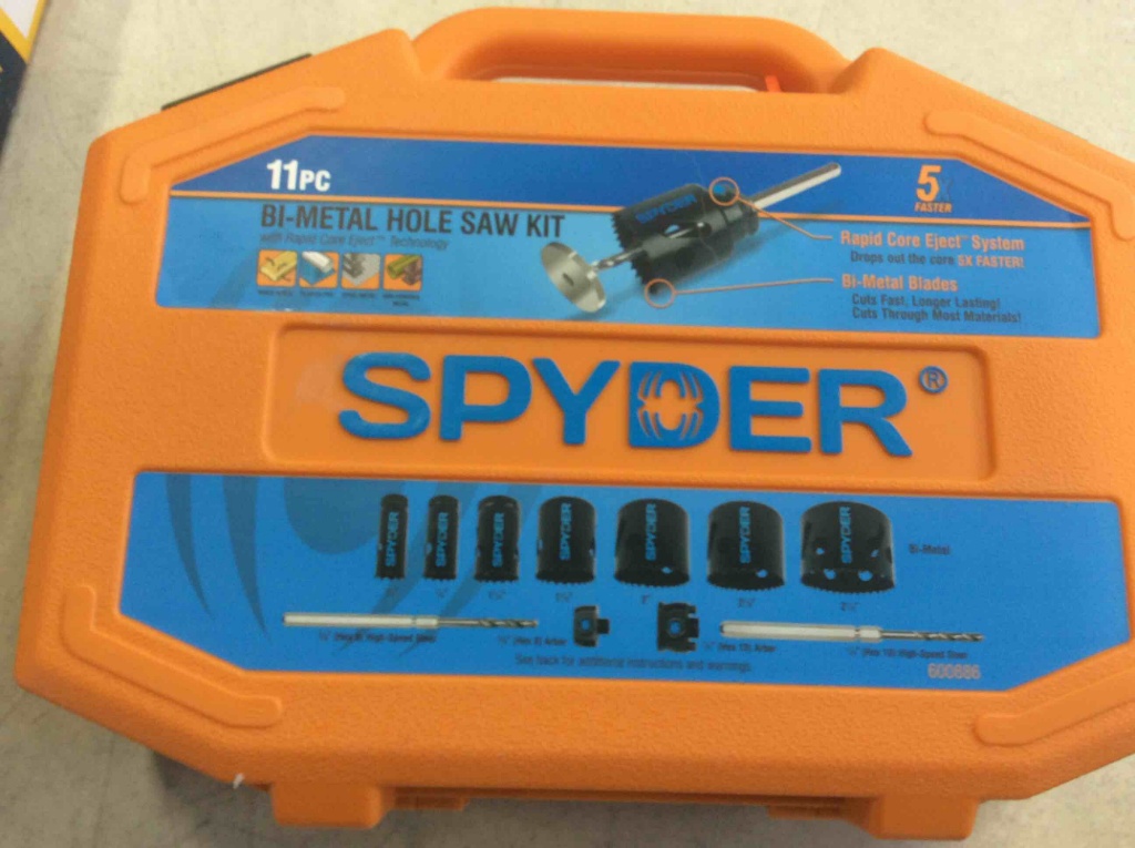 Spyder 11-piece Set Bi-metal Arbored 