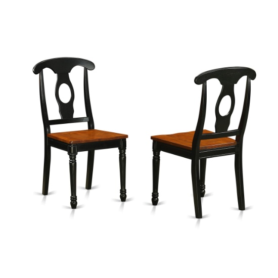 East West Furniture Napoleon-Styled dining chairs set of 2