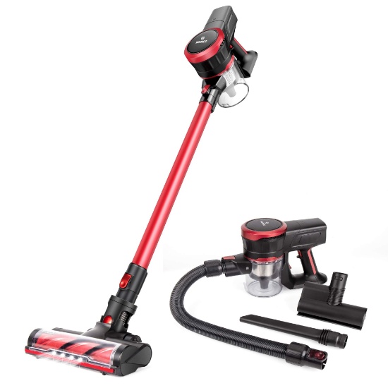 MOOSOO Cordless Vacuum Cleaner 17Kpa 2 in 1 Stick Vacuum