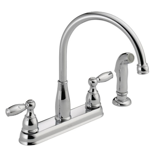 Delta Foundations 2-Handle Standard Kitchen Faucet