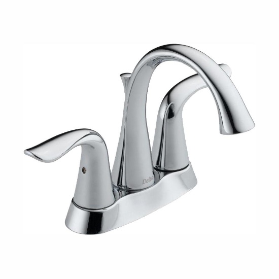 Delta Faucet Lahara Two Handle Centerset Lavatory Faucet, Chrome