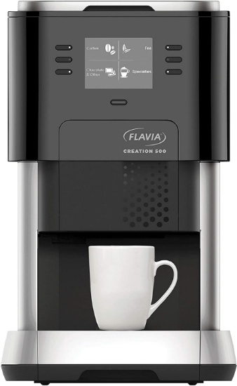 FLAVIA(R) Creation 500 Brewer, Black/Silver