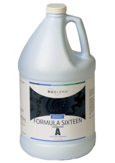 NuBlend Binary Formula 16 Component A Light Duty Degreaser (4/Qty)