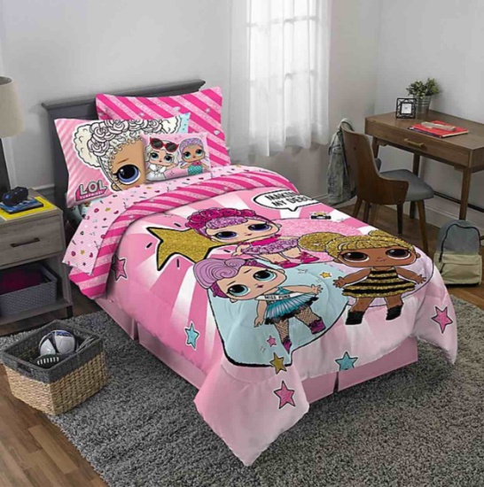 LOL Surprise! Twin/Full 3 Piece Bed Set