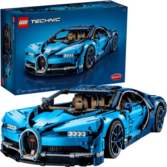 LEGO Technic Bugatti Chiron 42083 Race Car Building Kit (3599 Pieces)