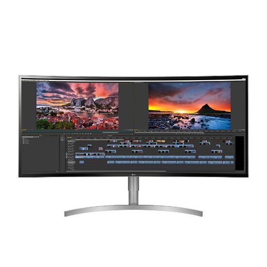 LG 38WK95C-W 38-Inch Class 21:9 Curved UltraWide WQHD+ Monitor with HDR 10