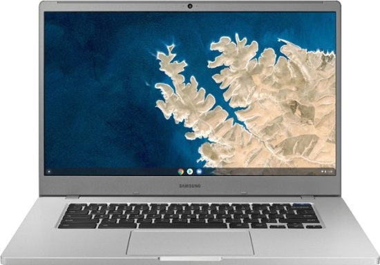 Samsung - 15.6" Chromebook - Intel Celeron - 4GB Memory - 32GB eMMC Flash Memory - Platinum Titan