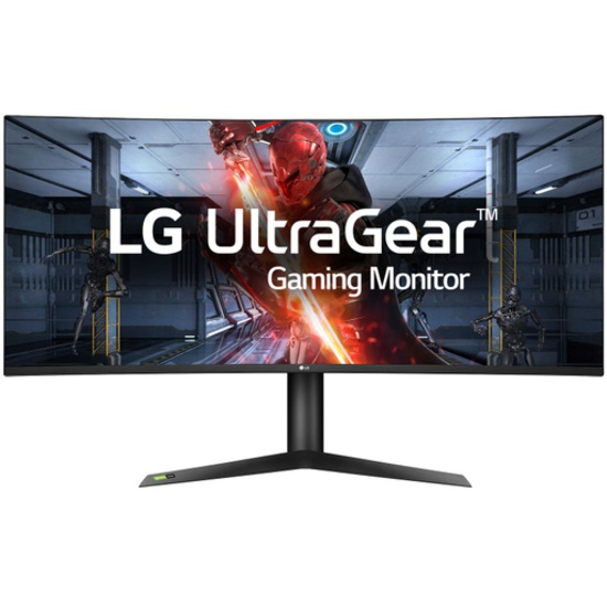 LG - UltraGear 38" IPS LED UltraWide HD G-SYNC Monitor - Black