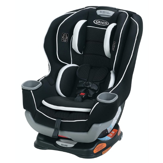 Graco Extend2Fit Convertible Car Seat, Gotham