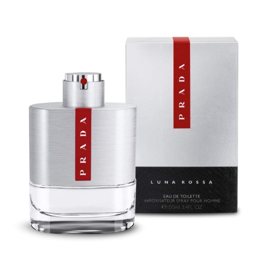 Prada Luna Rossa Men's Eau De Toilette Spray 3.4 Fl Oz