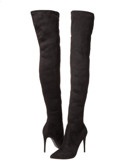 Steve Madden Dominique Over-The-Knee Stretch Boots (Size 6.5)