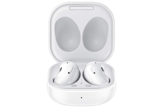 Samsung Galaxy Buds Live (Wireless Charging Case Included), Mystic White (US Version)