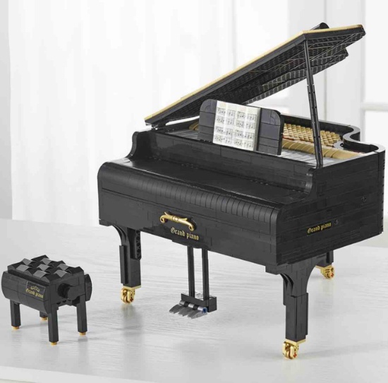 Build Your Own Playable Miniature Grand Piano