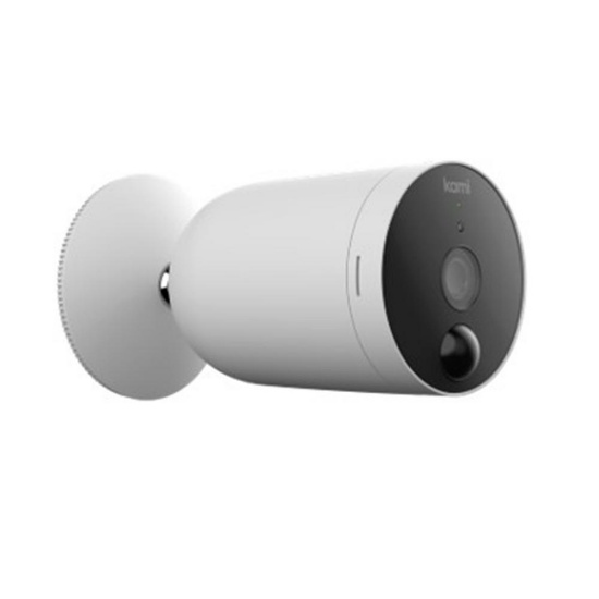 Kami Wireless Outdoor Bullet Security Camera, White