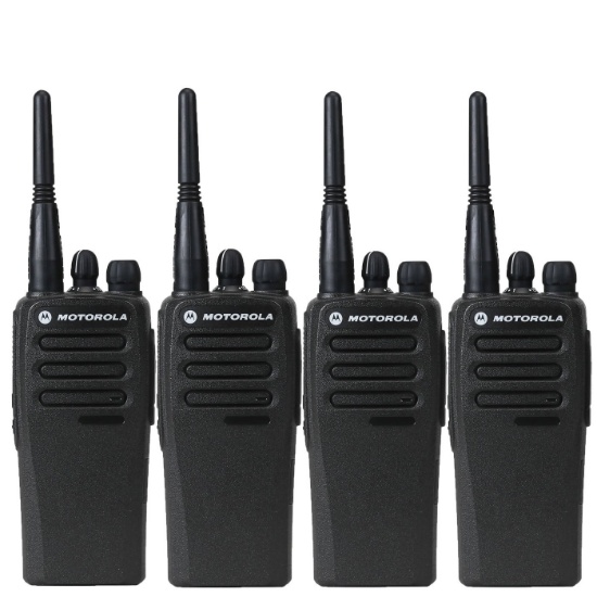 Motorola CP200d UHF Two Way Radios (4 Pack)