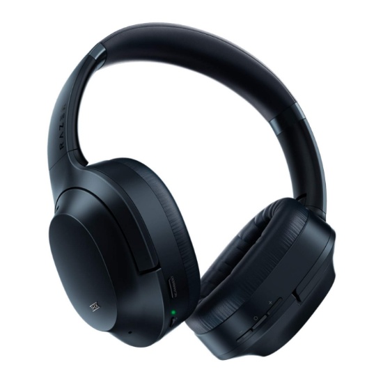 Razer Opus Active Noise Cancelling Wireless Headphones: Carrying Case Included - Midnight Blue