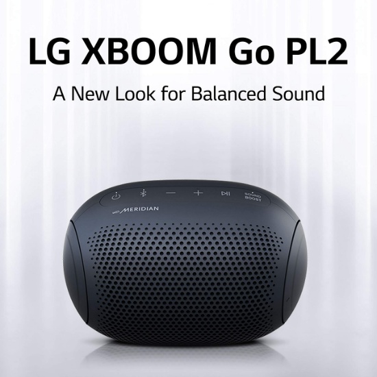 Lg Pl2 Xboom Go Portable Bluetooth Speaker With Meridian Audio Technology