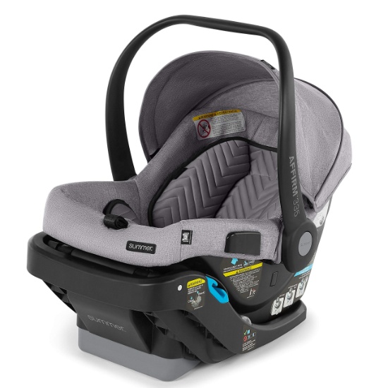 Summer Affirm 335 Rear-Facing Infant Car Seat, Stone Gray