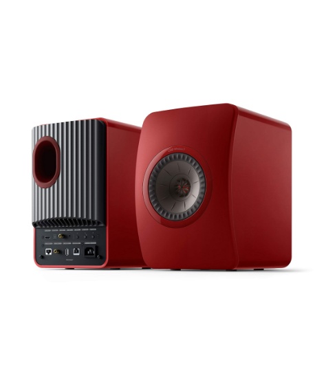 KEF LS50 Wireless II (Pair, Crimson Red)