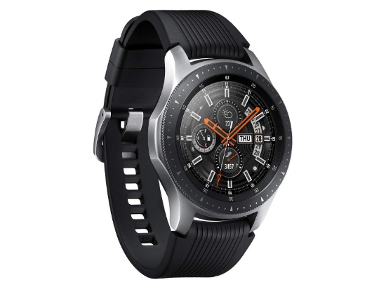 Samsung Galaxy Watch (46mm, GPS, Bluetooth, Unlocked LTE) â€“ Silver/Black (US Version)