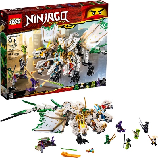 LEGO NINJAGO Legacy The Ultra Dragon 70679 Building Kit, 2019 (951 Pieces)