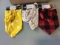Assorted Pet Wearables Bandana and Scrunchie Set