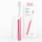 quip Metal Electric Toothbrush Starter Kit - 2-Minute Timer + Travel Case - Pink