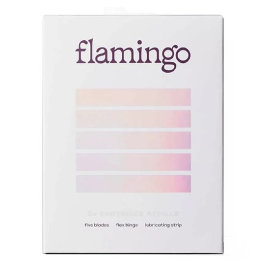 Flamingo Women's Razor Blade Refills - 5-Blade Refill Cartridges - 8ct