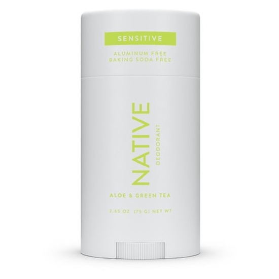 Native Sensitive Aluminum Free Deodorant - Aloe & Green Tea - 2.65 oz.