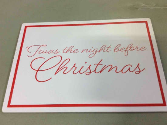 Hanging Sign - Twas The Night Before Christmas