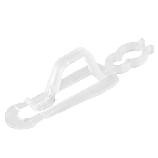 Set of 300 Clear Outdoor Universal Christmas Light Clips