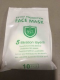 KN95 - 5 Layers Extra Protection Face Mask 10 PCs Pack