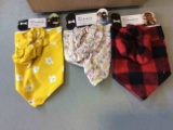 Assorted Pet Wearables Bandana and Scrunchie Set
