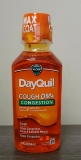 VICKS DAYQUIL COUGH DM + CONGESTION 12 OZ SEALED BOTTLE EXP 7/2022