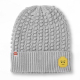 Adult LEGO Minifigure Patch Beanie Hat - LEGO Collection Gray