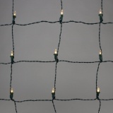 Philips size  4' 6' LED Dazzle Net Mini String Lights Warm White with Green Wire
