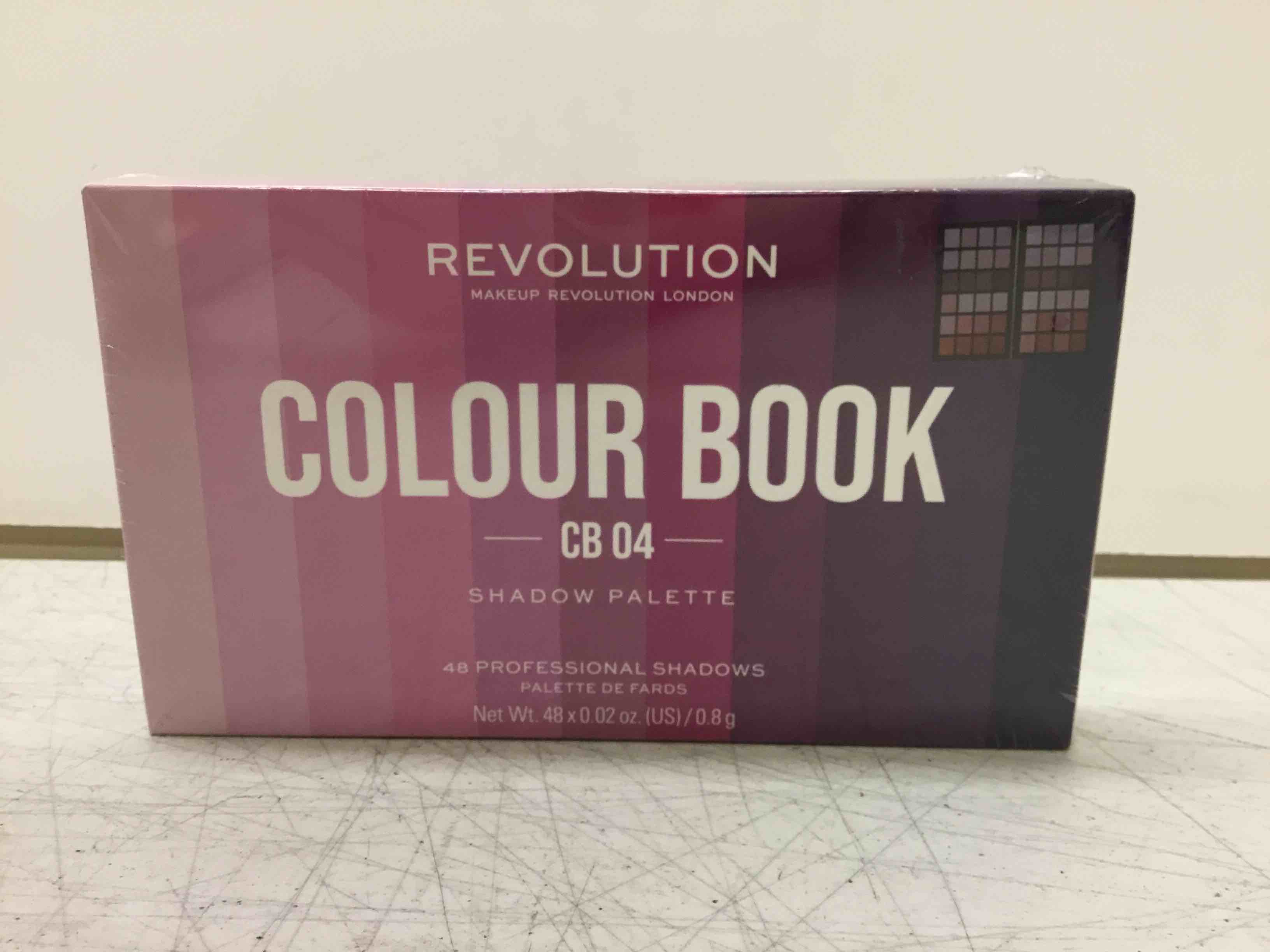 Makeup Revolution Colour Book Shadow Palette - Eyeshadow Palette, 48 Shades