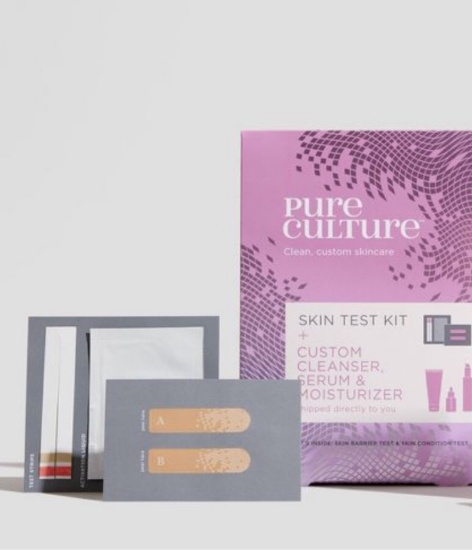 Pure Culture Beauty Custom Skin Test Kit