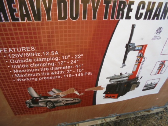 Heavy Duty Tire Changer, New