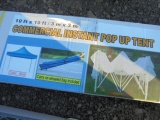 10X10 Commercial Pop Up Tent