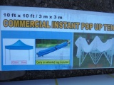 10X10 Commercial Pop Up Tent